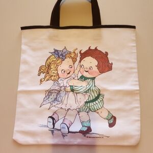 Crafted Heirlooms Doll Print Tote Bag